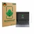 Face avant d’un emballage produit avec le logo de la marque ScreenLeaf. À côté, l’appareil Chuwi MiniBook X N150 est représent