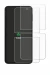 Image de l'appareil Samsung Galaxy Z Flip 7 FE avec une grande variété de protections d'écran.