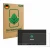 Face avant d’un emballage produit avec le logo de la marque ScreenLeaf. À côté, l’appareil Kenwood DMX8021DABS est représenté 