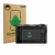 Face avant d’un emballage produit avec le logo de la marque ScreenLeaf. À côté, l’appareil Nikon ZR 2025 est représenté avec l
