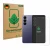 Face avant d’un emballage produit avec le logo de la marque ScreenLeaf. À côté, l’appareil Samsung Galaxy S26 (Avant+Caméra) e