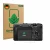 Face avant d’un emballage produit avec le logo de la marque ScreenLeaf. À côté, l’appareil Sony FX3A (ILME‑FX3A) est représent