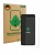 Face avant d’un emballage produit avec le logo de la marque ScreenLeaf. À côté, l’appareil Samsung Galaxy M06 est représenté a