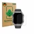 Face avant d’un emballage produit avec le logo de la marque ScreenLeaf. À côté, l’appareil LIGE EF22 2" est représenté avec la