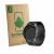 Face avant d’un emballage produit avec le logo de la marque ScreenLeaf. À côté, l’appareil Knauermann Pro 4 AIR (rond) est rep