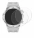 Image de l'appareil FitVigor Smartwatch 1.53" avec une grande variété de protections d'écran.