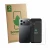 Face avant d’un emballage produit avec le logo de la marque ScreenLeaf. À côté, l’appareil Tecno Spark 50 4G (Avant+Caméra) es