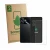 Face avant d’un emballage produit avec le logo de la marque ScreenLeaf. À côté, l’appareil realme Note 80 (Avant+Caméra) est r
