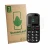 Face avant d’un emballage produit avec le logo de la marque ScreenLeaf. À côté, l’appareil artfone CS182 est représenté avec l
