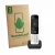 Face avant d’un emballage produit avec le logo de la marque ScreenLeaf. À côté, l’appareil Panasonic KX-TGH723 est représenté 