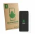 Face avant d’un emballage produit avec le logo de la marque ScreenLeaf. À côté, l’appareil Samsung Galaxy Z Flip 8 est représe