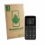 Face avant d’un emballage produit avec le logo de la marque ScreenLeaf. À côté, l’appareil Peaq PMP 92 est représenté avec la 