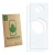 Face avant d’un emballage produit avec le logo de la marque ScreenLeaf. À côté se trouve la protection d’écran correspondante.