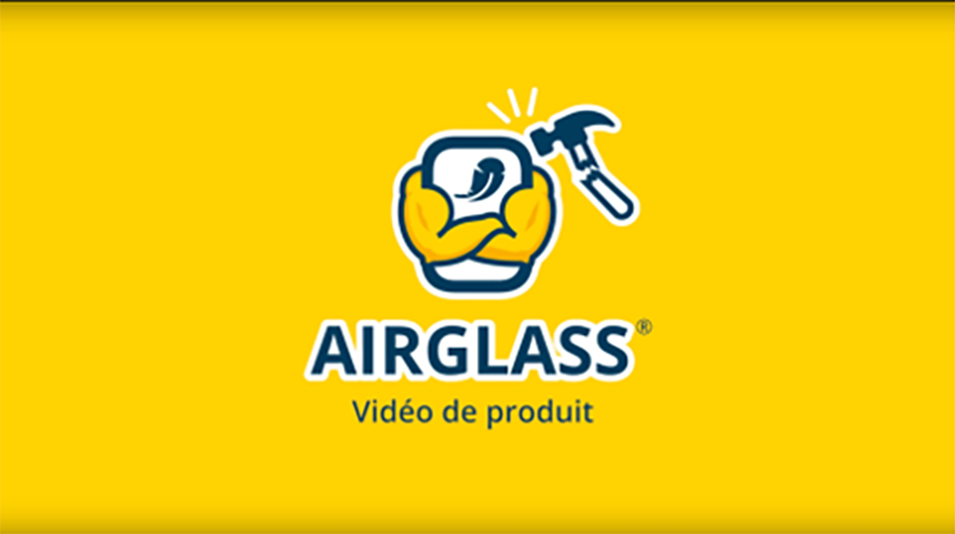 Vidéo sur la technologie BROTECT AirGlass – explique les propriétés du matériau et montre l’installation correcte sur l’appare